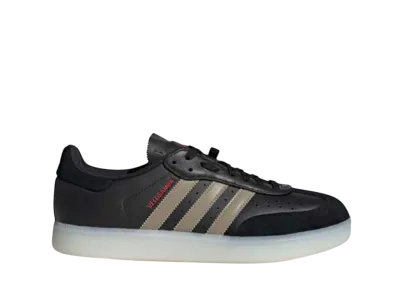 adidas Velosamba Leather "Core Black/Cyber Metallic/Pure Ruby"