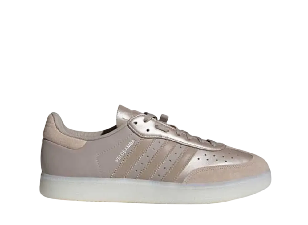 アディダス ベロサンバ レザー "シャンパンメット/クラウドホワイト"
