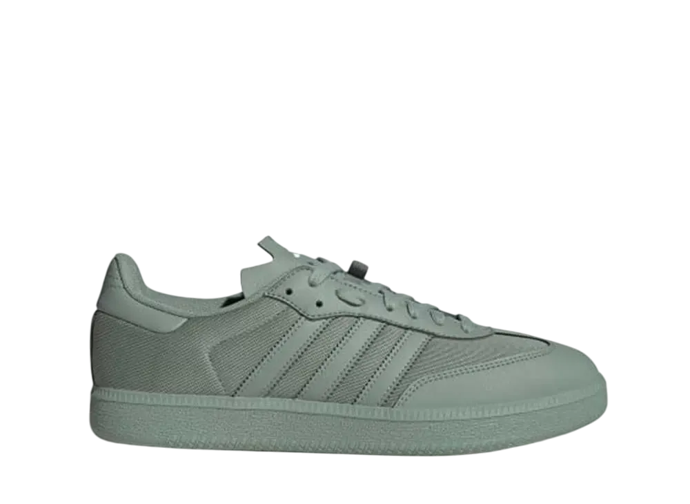 アディダス ベロサンバ メイド ウィズ ネイチャー サイクリング "シルバーグリーン/クラウドホワイト"