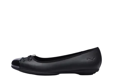 Puma Women's Yongi Flat Ribbon "Black/Gold"