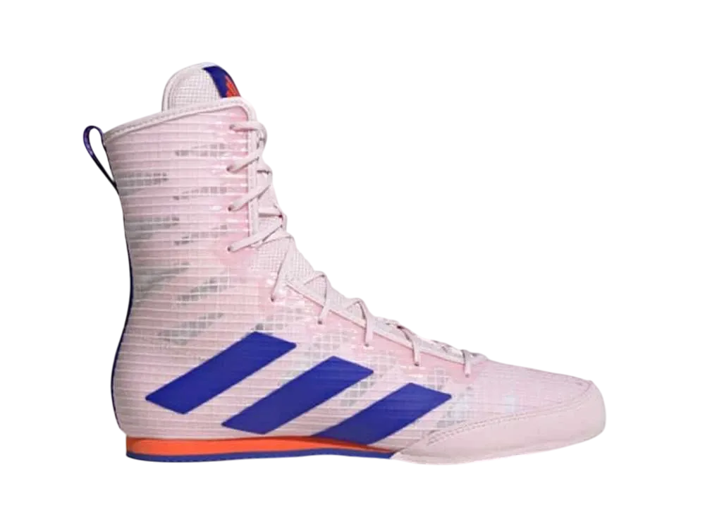 アディダス ボックスホグ4 "オールモストピンク/ルシッドブルー/インパクトオレンジ"