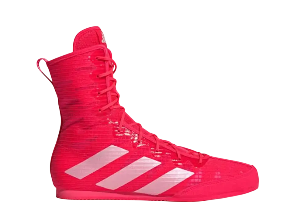 アディダス ボックスホグ4 "ルシッドレッド/ゼロメタリック/コアブラック"