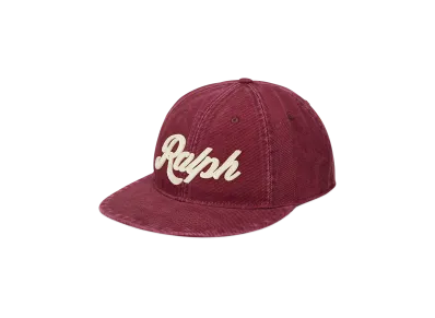 Polo Ralph Lauren Appliqued Twill Ball Cap "Red"