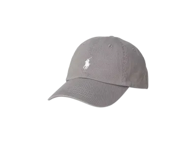 Polo Ralph Lauren Cotton Chino Baseball Cap "Gray"