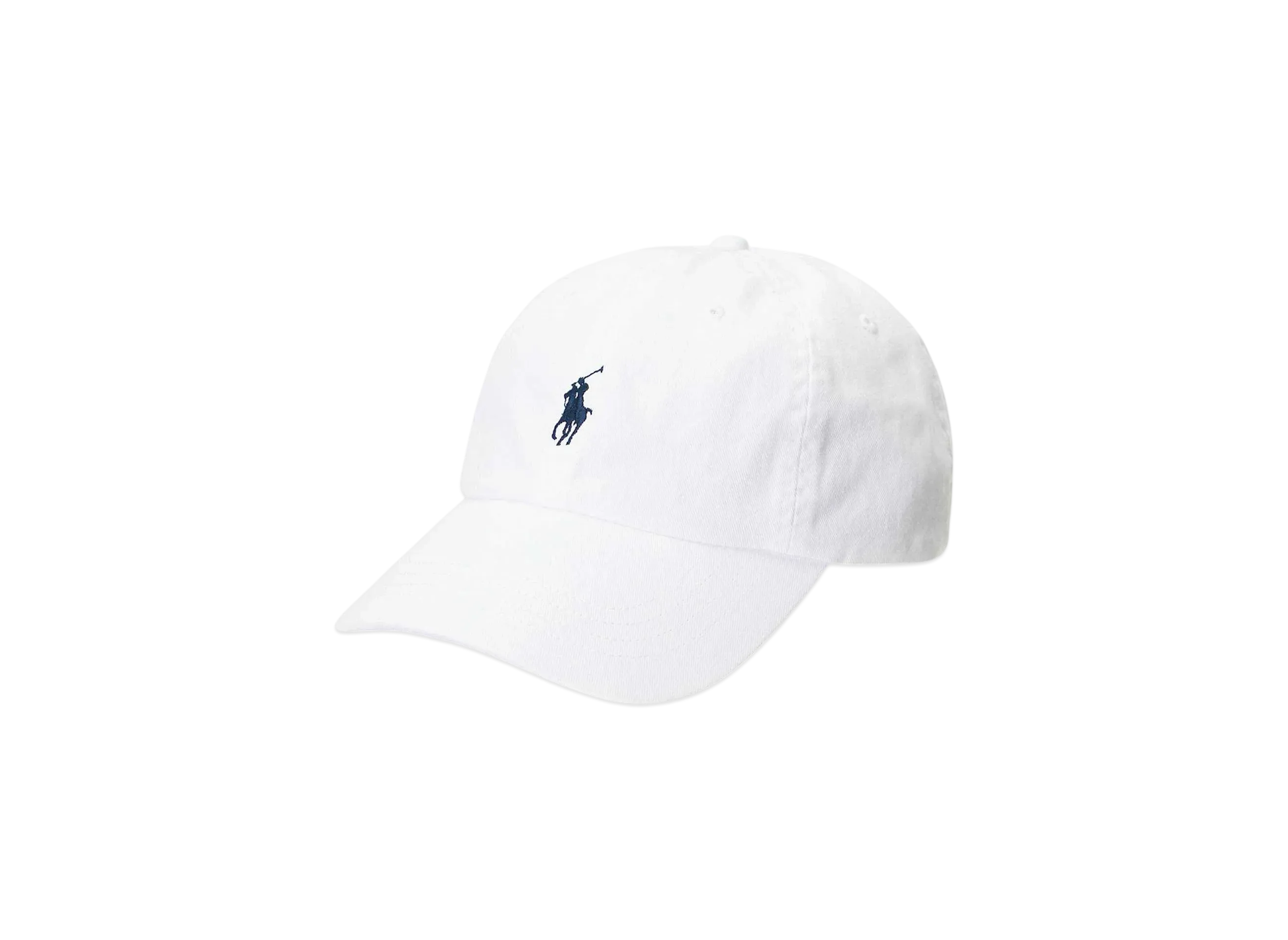 Polo Ralph Lauren Cotton Chino Baseball Cap "White"