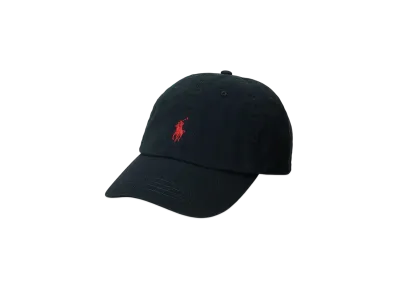 Polo Ralph Lauren Cotton Chino Baseball Cap "Black"