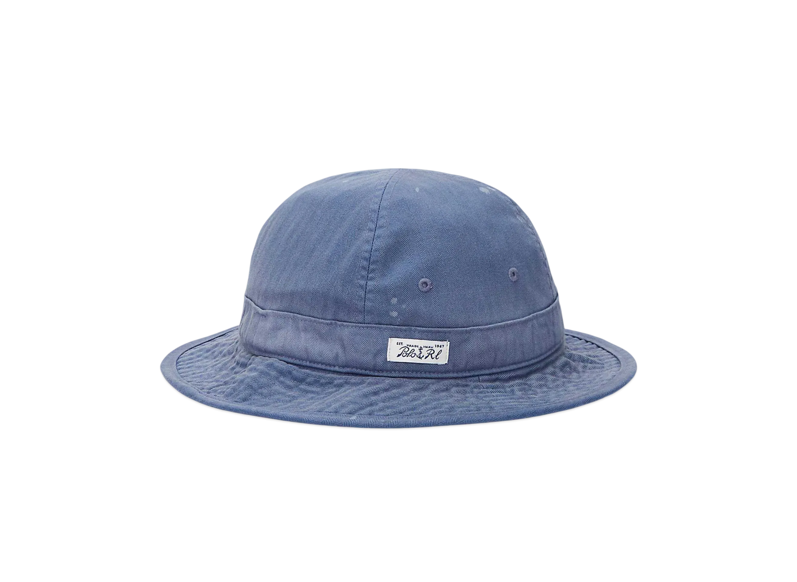Polo Ralph Lauren Herringbone Bucket Hat "Blue"