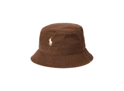 Polo Ralph Lauren Cotton Bucket Hat "Brown"