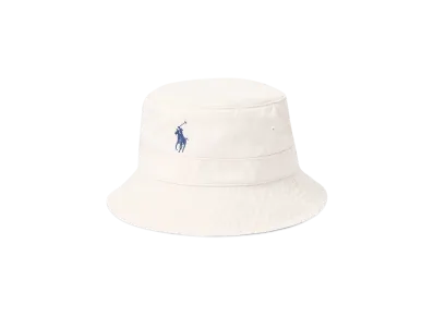 Polo Ralph Lauren Cotton Bucket Hat "White"