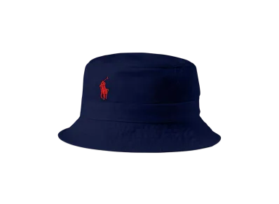 Polo Ralph Lauren Cotton Bucket Hat "Navy"