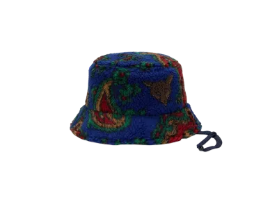 Polo Ralph Lauren Paisley Fleece Bucket Hat "Navy"