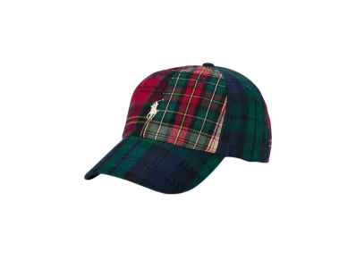 Polo Ralph Lauren Check Oxford Ball Cap "Multi"