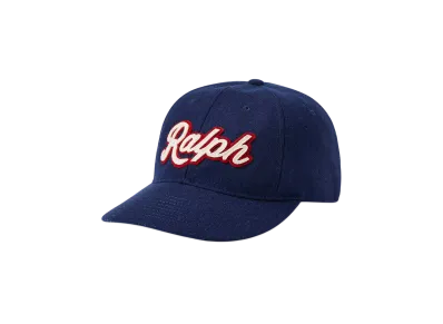 Polo Ralph Lauren Wool Blend Ball Cap "Navy"