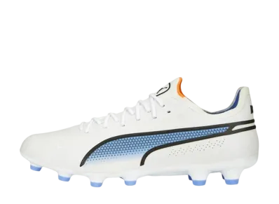 Puma King Ultimate HG/AG "White/Black"