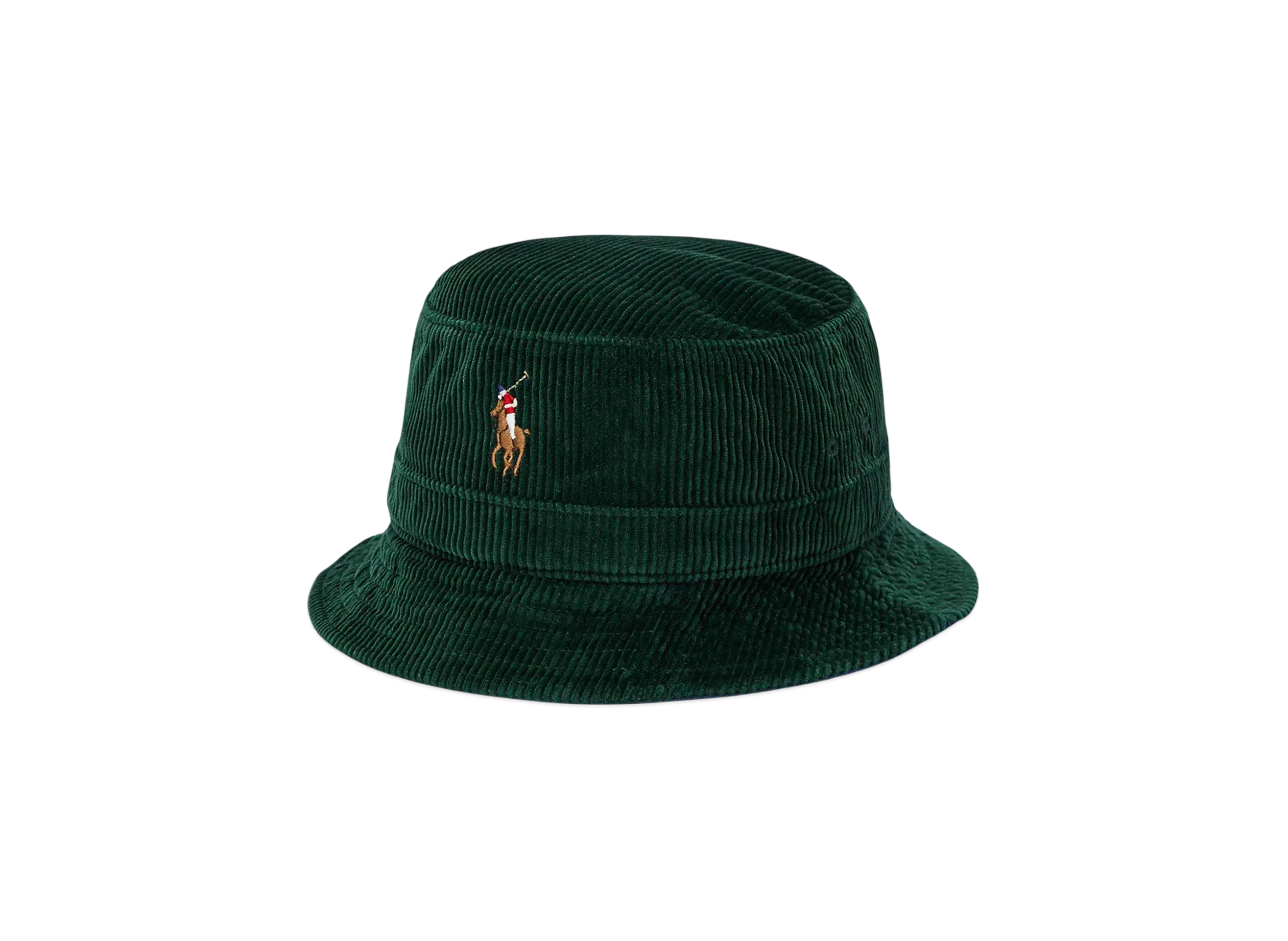 Polo Ralph Lauren Corduroy Bucket Hat "Green"