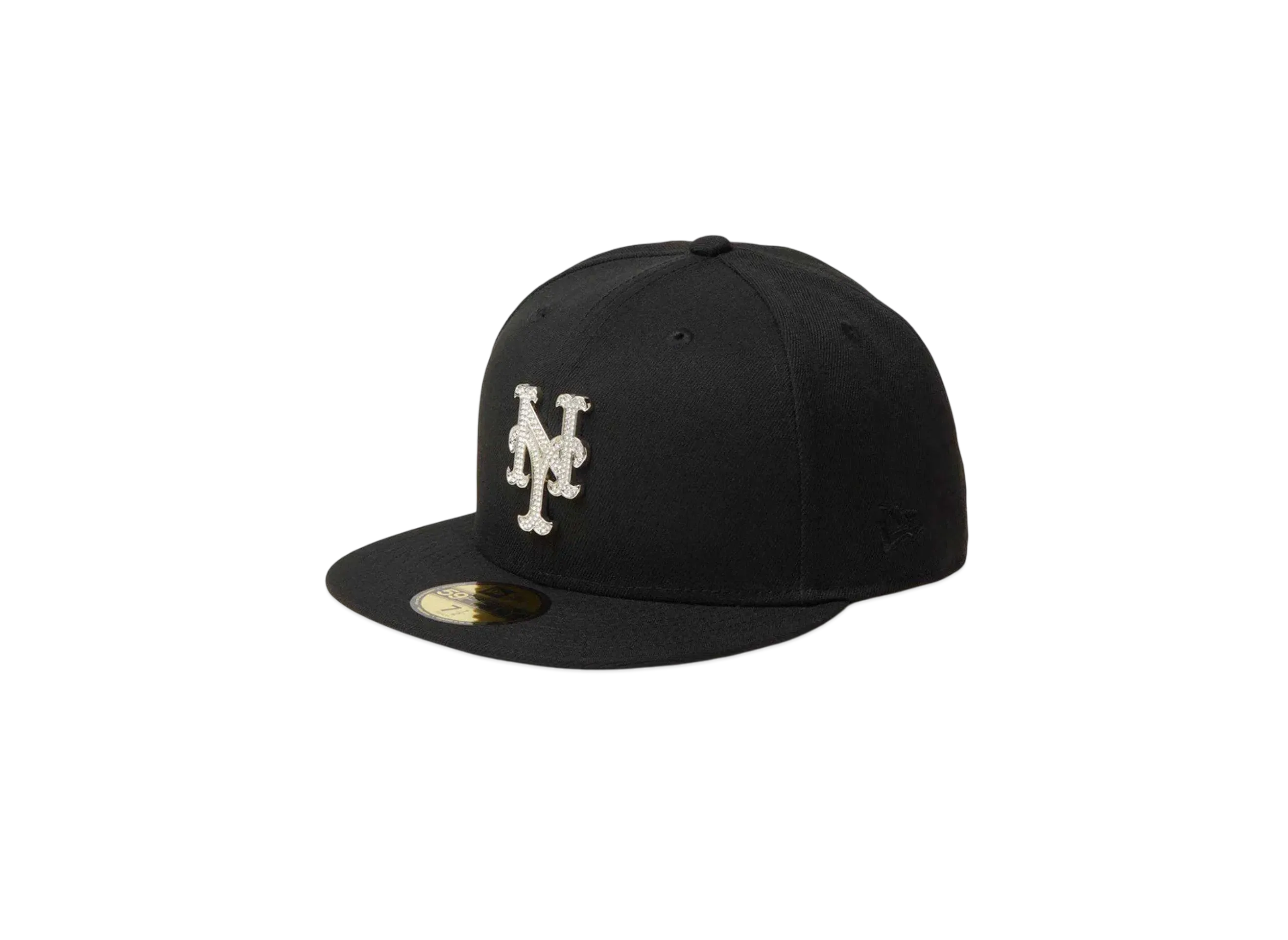 NEW ERA 59Fifty MLB Rhinestone Badge New York Mets "Black"