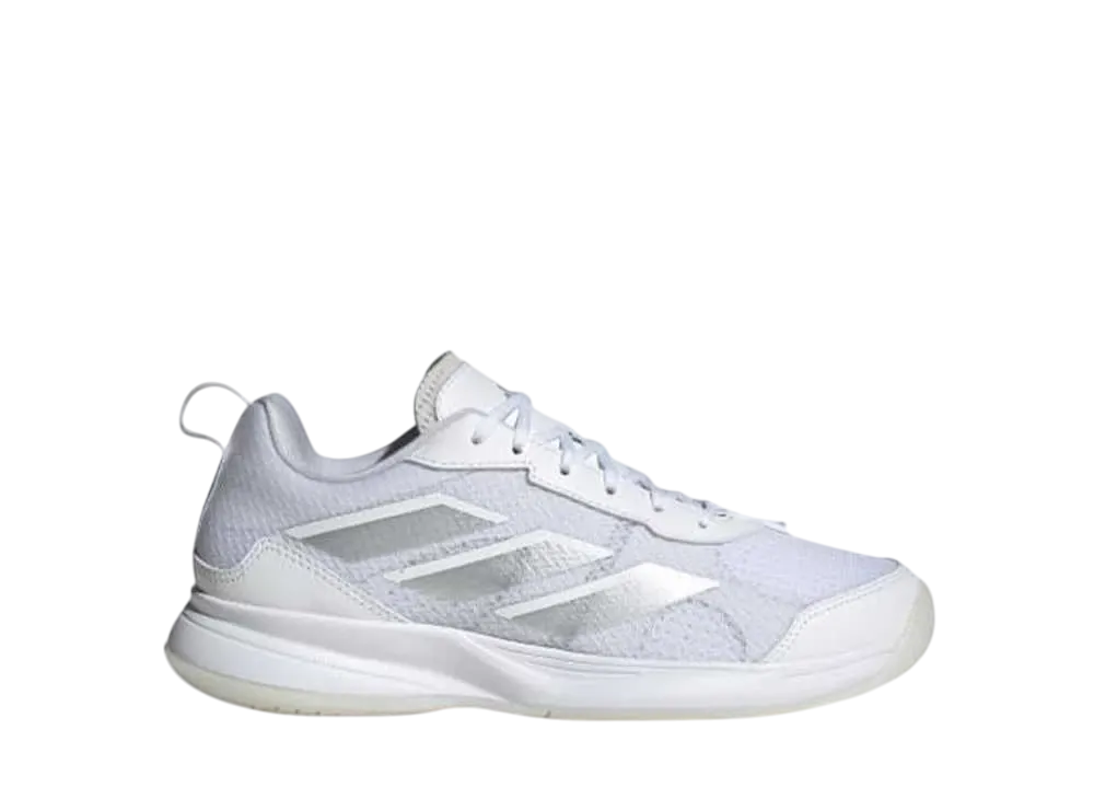 アディダス ウィメンズ アバフラッシュ ロー テニス "クラウドホワイト/シルバーメタリック"