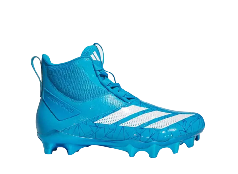 アディダス アディゼロ カオスAAB フットボール ラインマン スパイク "ソーラーブルー/クラウドホワイト"