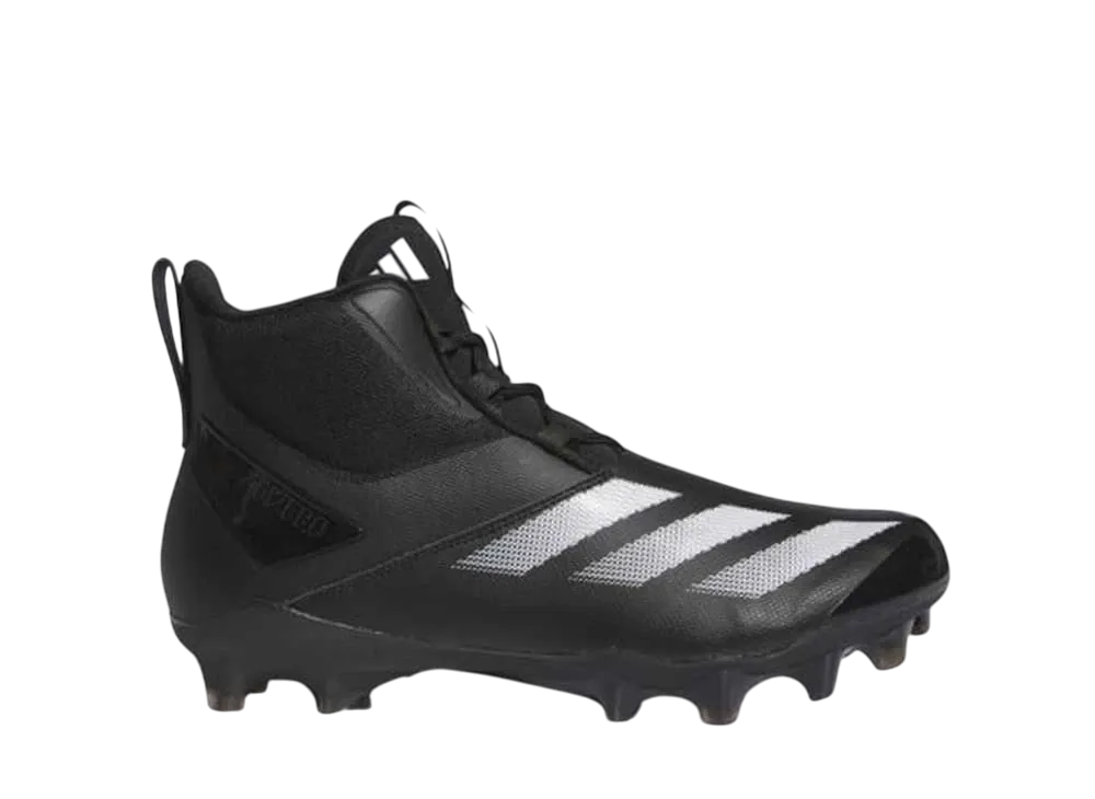 adidas Adizero Chaos Football Lineman Cleats "Core Black/Cloud White"
