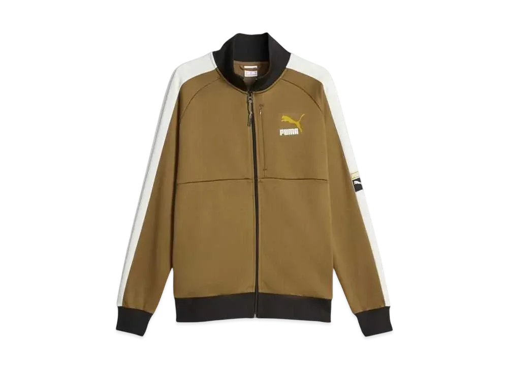 PUMA Men's T7 Forward History Track Jacket "Khaki"