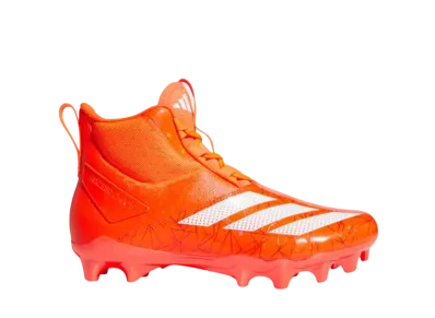 adidas Adizero Chaos AAB Football Lineman Cleats "Solar Red/Cloud White"