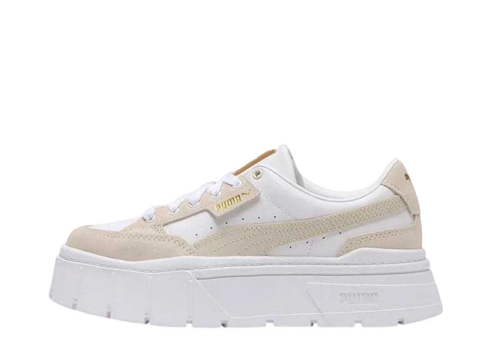 プーマ ウィメンズ メイズ スタック コード "ホワイト/プリスティン"