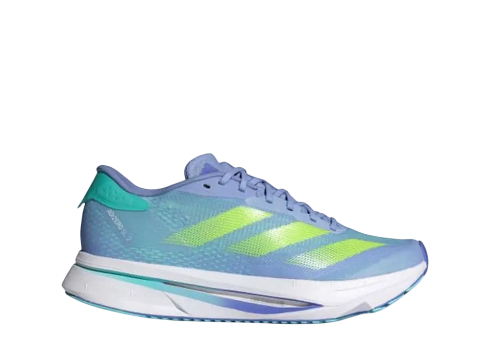 アディダス ウィメンズ アディゼロ SL2 ランニング "ブルースパーク/ルシッドレモン/コバルトブルー"