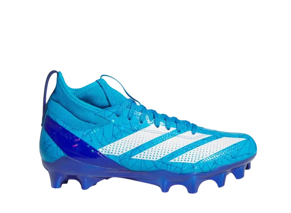 adidas Adizero Impact AAB Football Cleats "Solar Blue/Cloud White/Royal Blue"