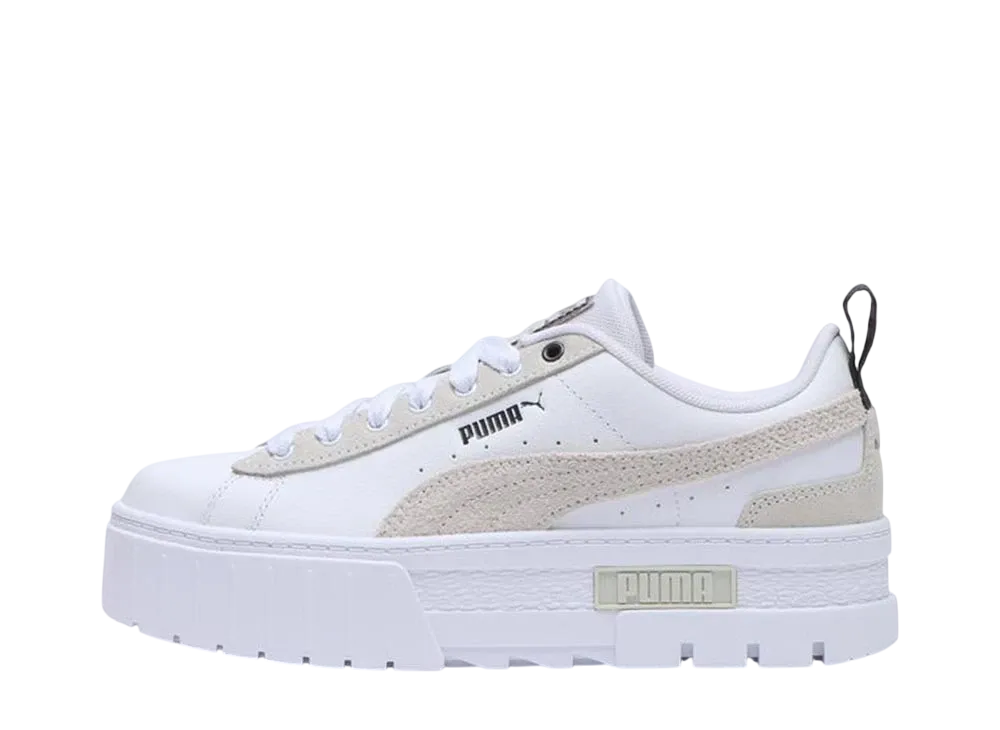 プーマ ウィメンズ メイズ ミックス "ホワイト/ダークコーラル"