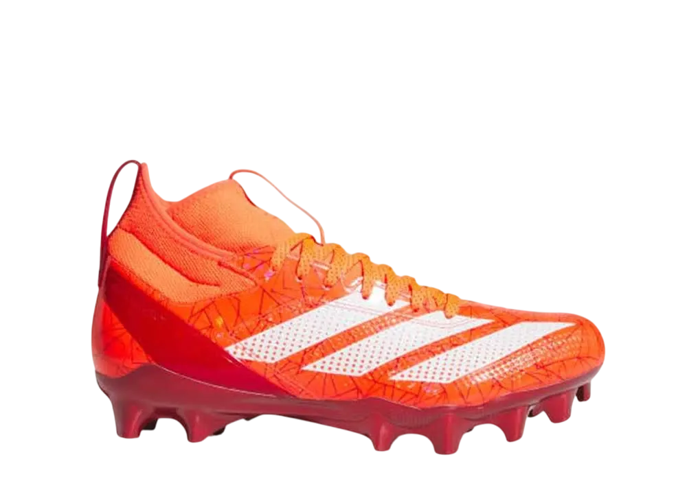 アディダス アディゼロ インパクトAAB フットボール スパイク "ソーラーレッド/クラウドホワイト/チームパワーレッド2"