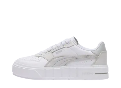 Puma Women's Cali Court Leather "White/Gray"