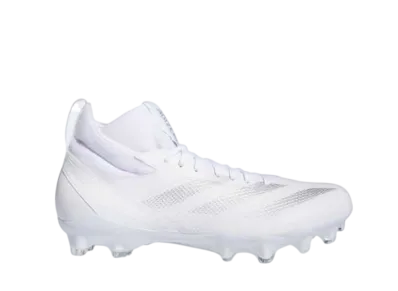 adidas Adizero Impact Football Cleats "Cloud White/Silver Metallic"