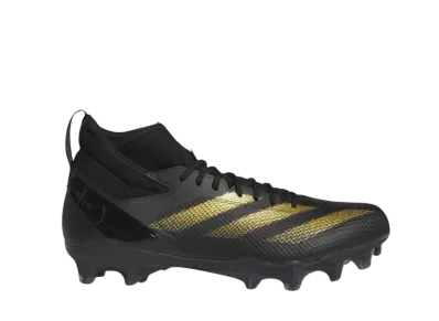 adidas Adizero Impact Football Cleats "Core Black/Gold Metallic"