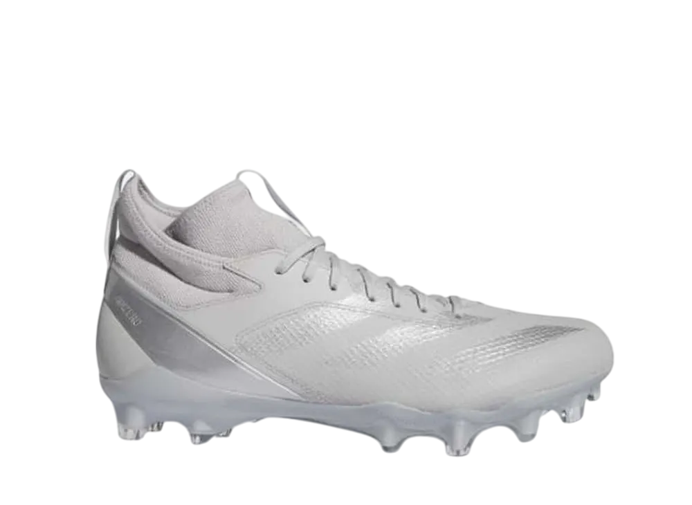 adidas Adizero Impact Football Cleats "Grey Two/Silver Metallic"