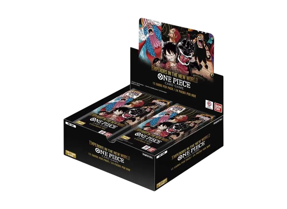 ワンピースカードゲーム ブースターパック「新たなる皇帝」 英語版 ボックス