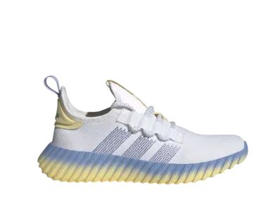 adidas Women's Kaptir Flow "Cloud White/Blue Spark/Almost Yellow"