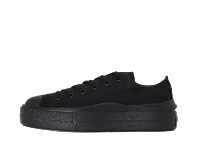 Converse Women's All Star Light PLTS 2 OX "Black Monochrome"