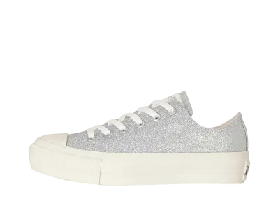 Converse Women's All Star PLTS Glitter OX "Silver"