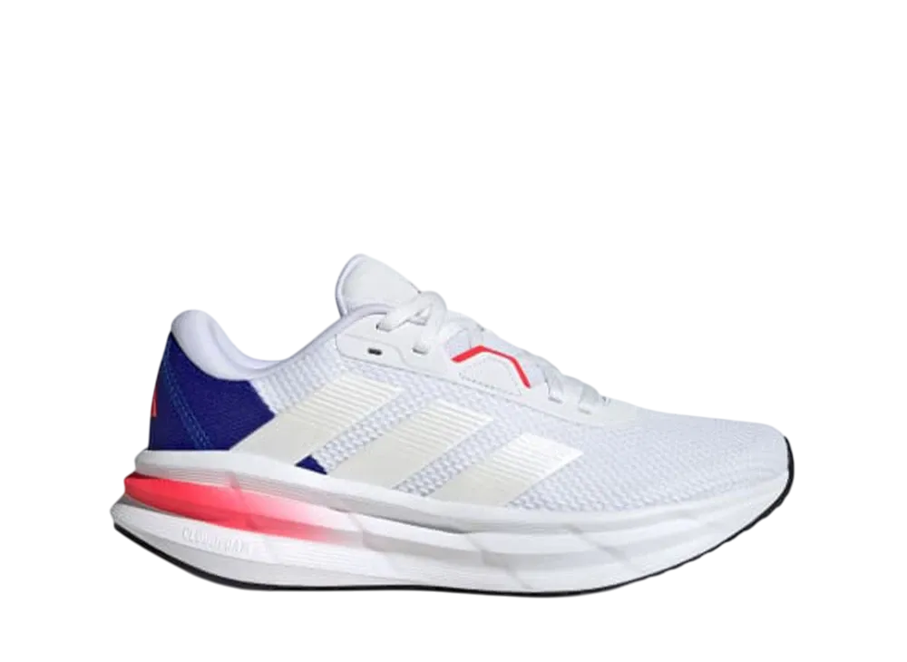 アディダス ウィメンズ ギャラクシー7 ランニング "クラウドホワイト/ゼロメタリック/ルシッドレッド"