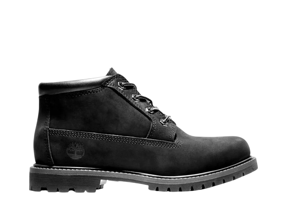 ティンバーランド ウィメンズ ネリー ウォータープルーフ チャッカ ブーツ "ブラック"