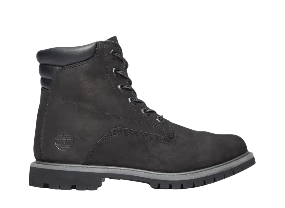 ティンバーランド ウィメンズ ウォータービル 6インチ ウォータープルーフ ブーツ "ブラック"