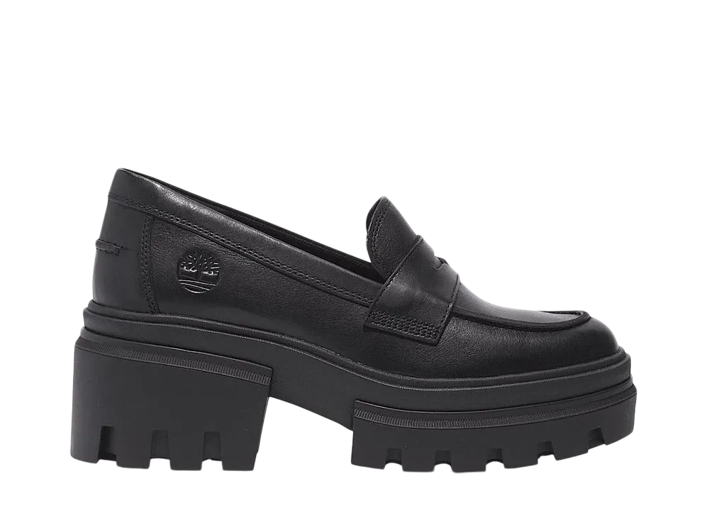 Timberland Women's Everleigh Loafer Shoes "Black"