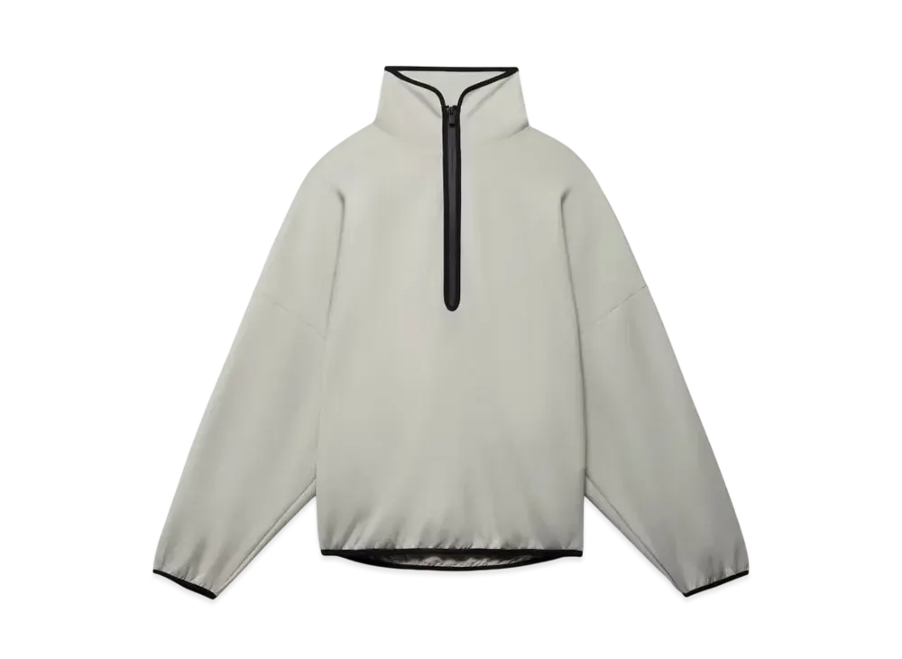 adidas x Fear of God Athletics Suede Fleece Half-Zip Sweatshirt "Sesame"