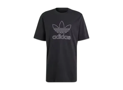 adidas Adicolor Outline Trefoil Short Sleeve T-Shirt "Black"