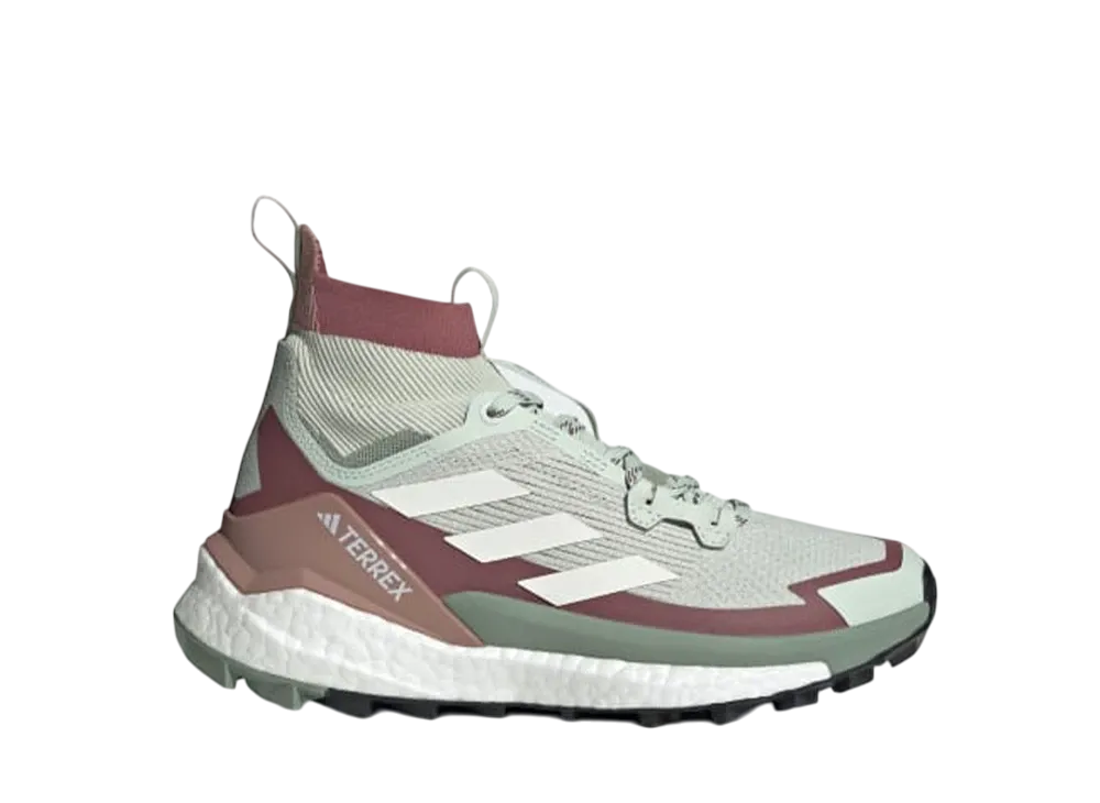 アディダス ウィメンズ テレックス フリーハイカー2.0 ハイキング "リネングリーン/オフホワイト/バーガンディ"