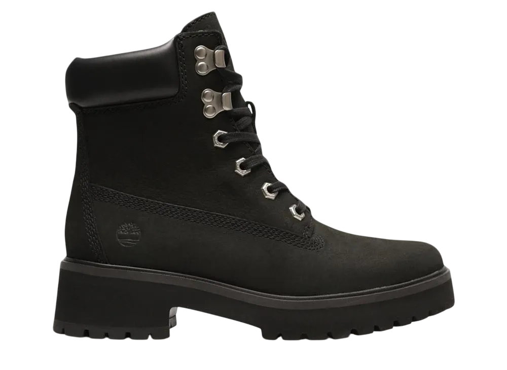 ティンバーランド ウィメンズ カーナビー クール ミッド レースアップ ブーツ "ブラック"