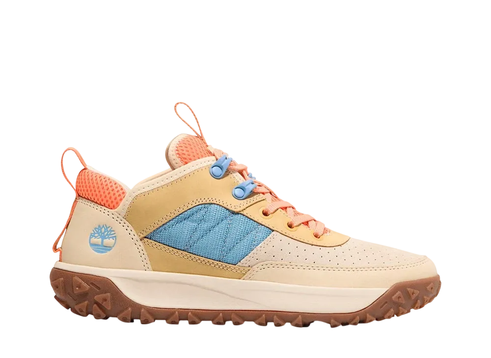 ティンバーランド ウィメンズ グリーンストライド モーション6 ロー レースアップ ハイカー "ライトイエロー"