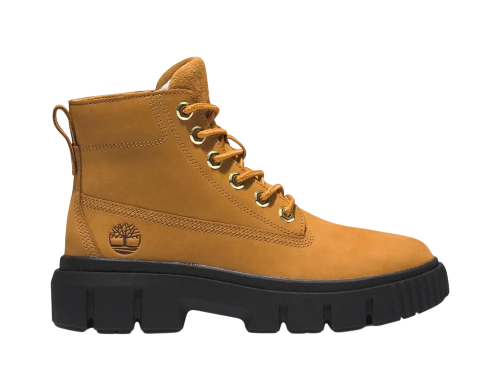 ティンバーランド ウィメンズ グレイフィールド ミッド レースアップ ブーツ "ウィート"