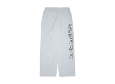 Supreme Spellout Embroidered Track Pant "Grey"