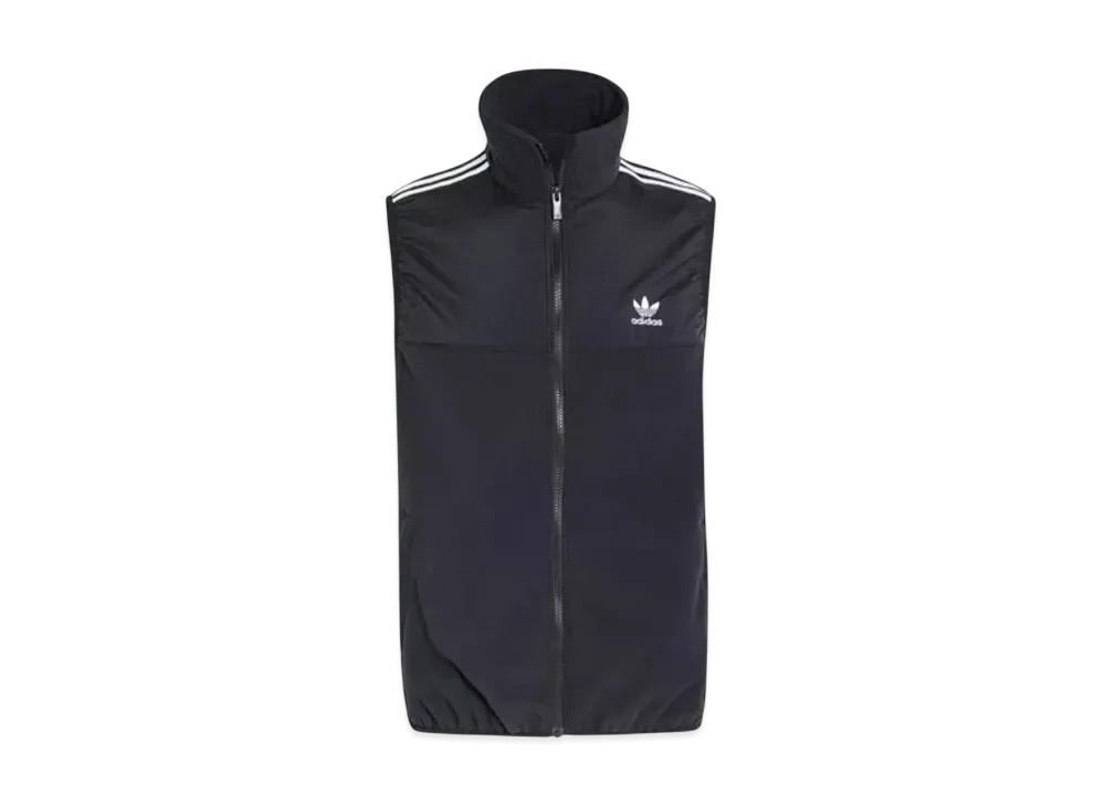 adidas Adicolor Three Stripes Micro Fleece Vest "Black"